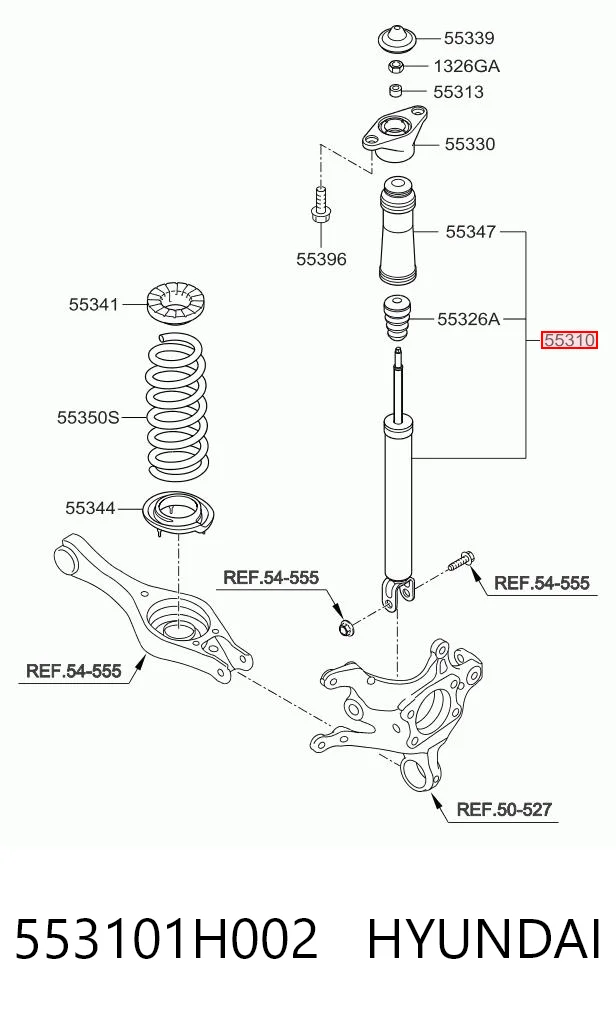 553101H002 Hyundai/Kia