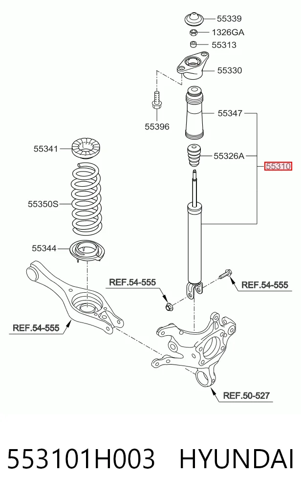 553101H003 Hyundai/Kia