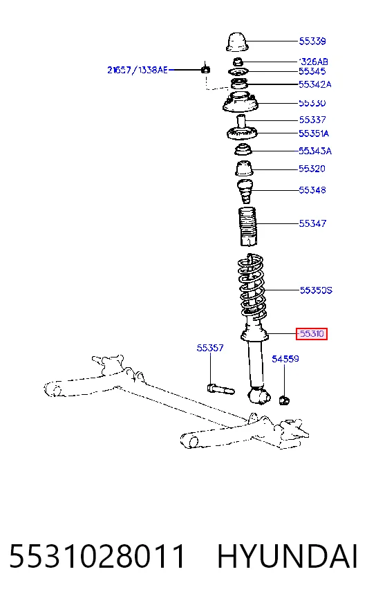 5531028011 Hyundai/Kia