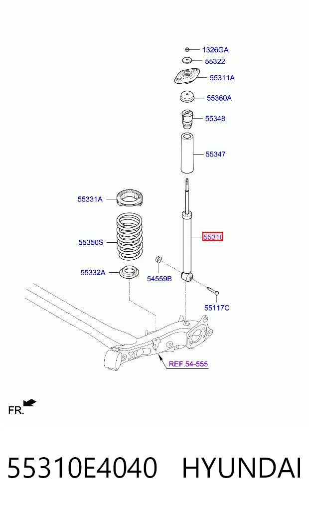 55310E4040 Hyundai/Kia