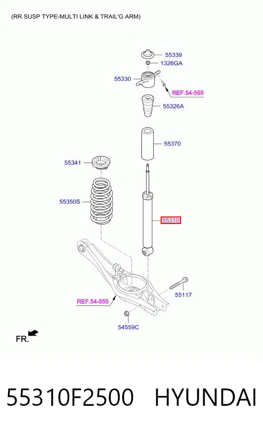 55310F2500 Hyundai/Kia