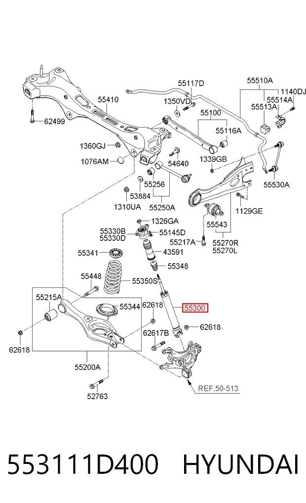553111D400 Hyundai/Kia
