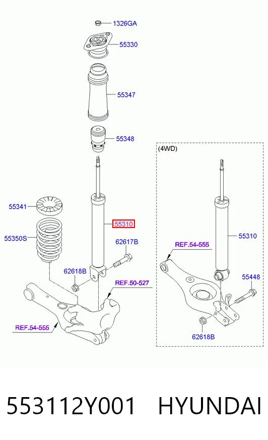 553112Y001 Hyundai/Kia