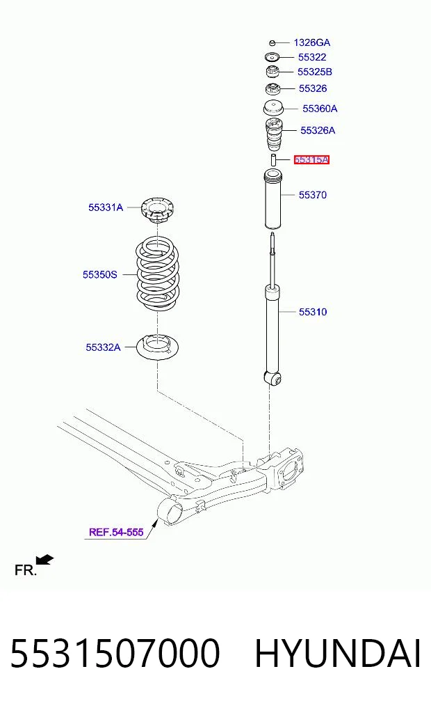 5531507000 Hyundai/Kia