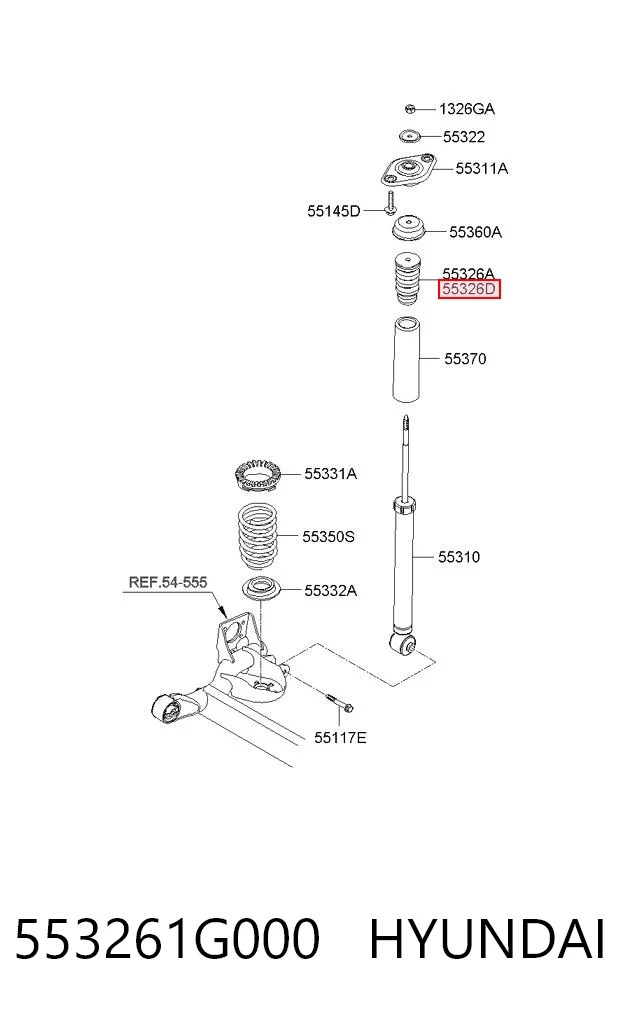 553261G000 Hyundai/Kia