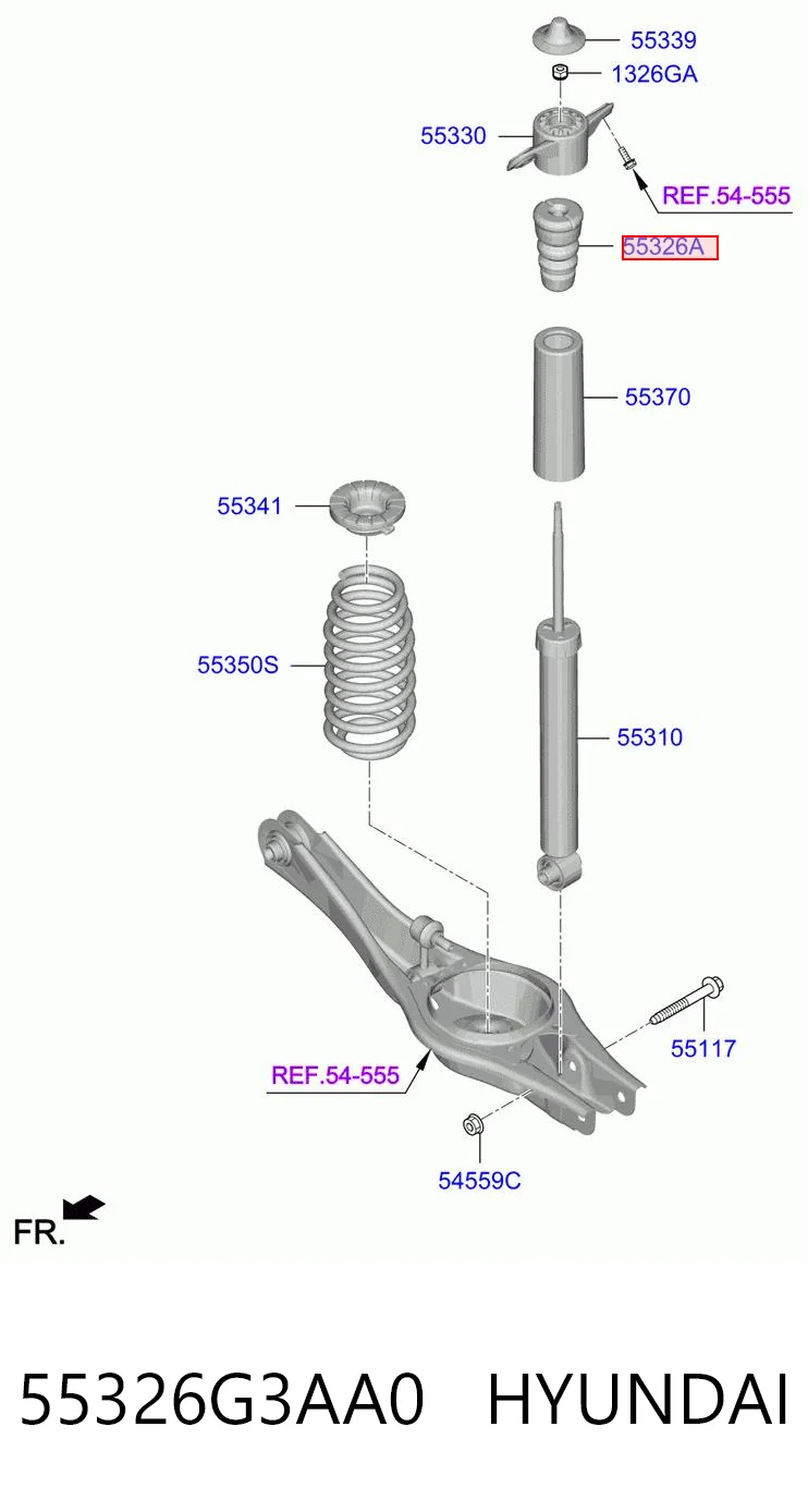55326G3AA0 Hyundai/Kia