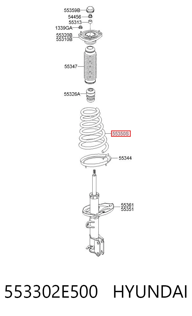 553302E500 Hyundai/Kia