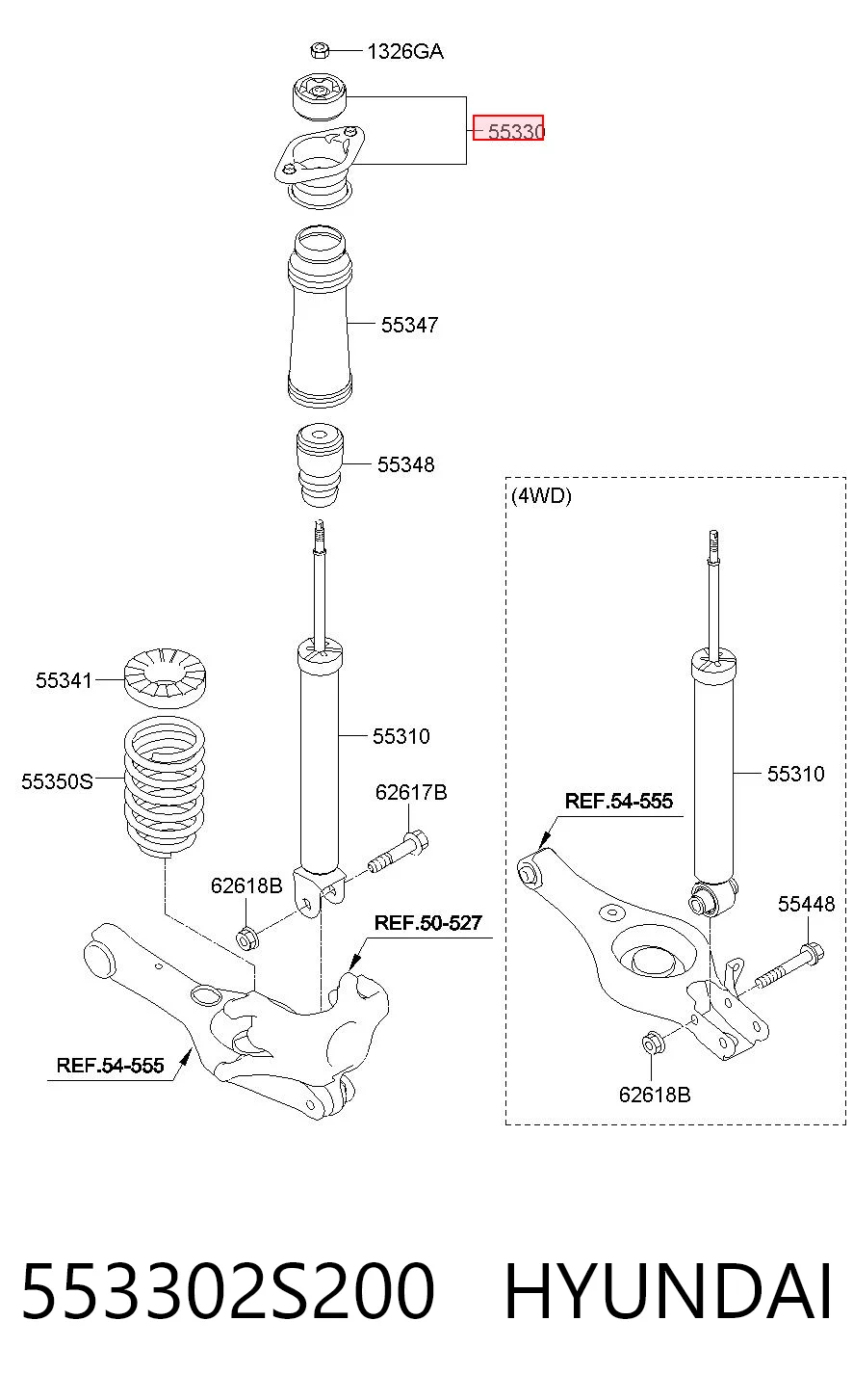 553302S200 Hyundai/Kia
