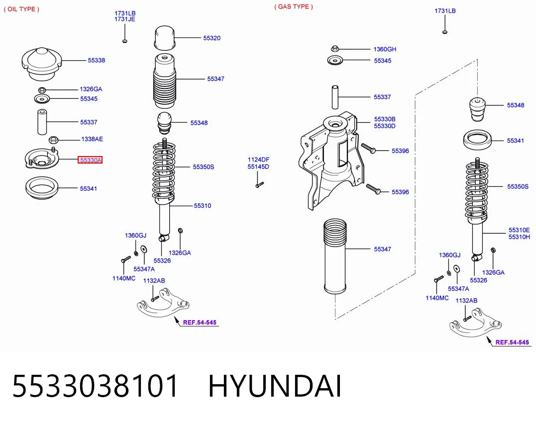 5533038101 Hyundai/Kia
