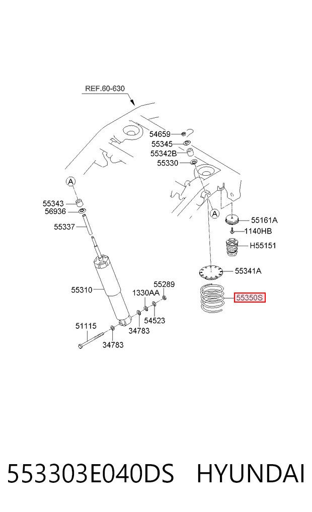 Muelle de suspensión para KIA Sorento  (JC)