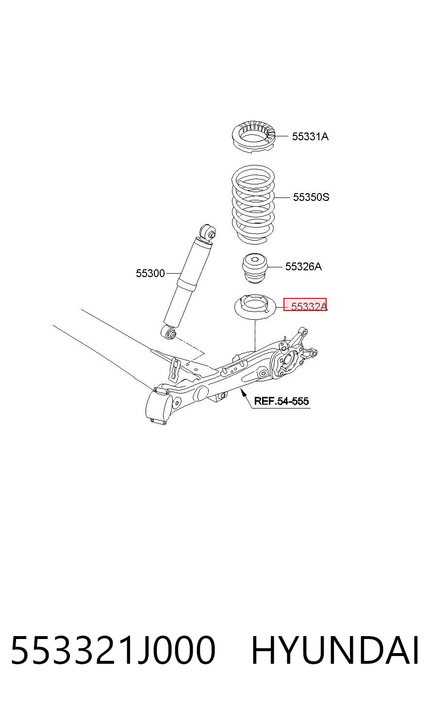 553321J000 Hyundai/Kia