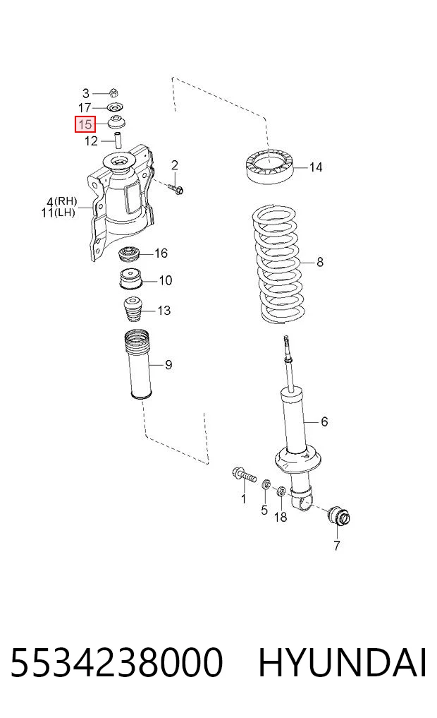 5534238000 Hyundai/Kia