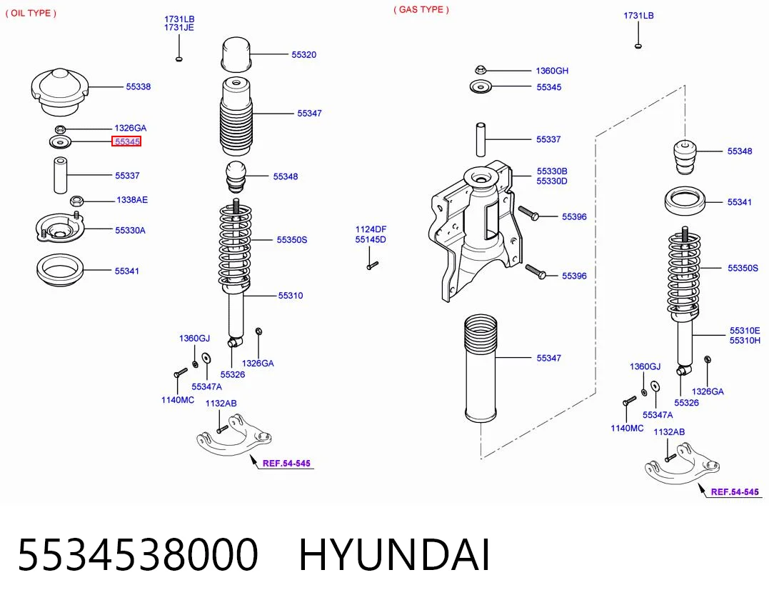 5534538000 Hyundai/Kia