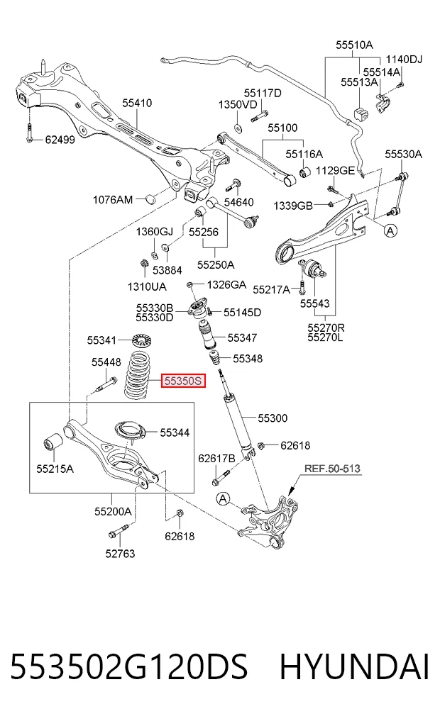 553502G120DS Hyundai/Kia