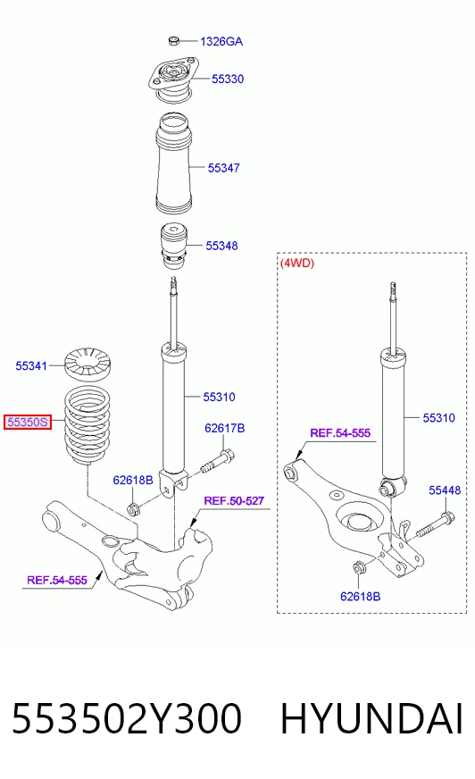 553502Y300 Hyundai/Kia