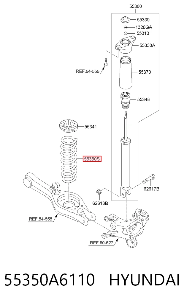 55350A6110 Hyundai/Kia