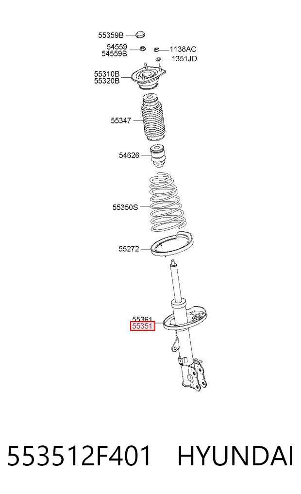 553512F401 Hyundai/Kia