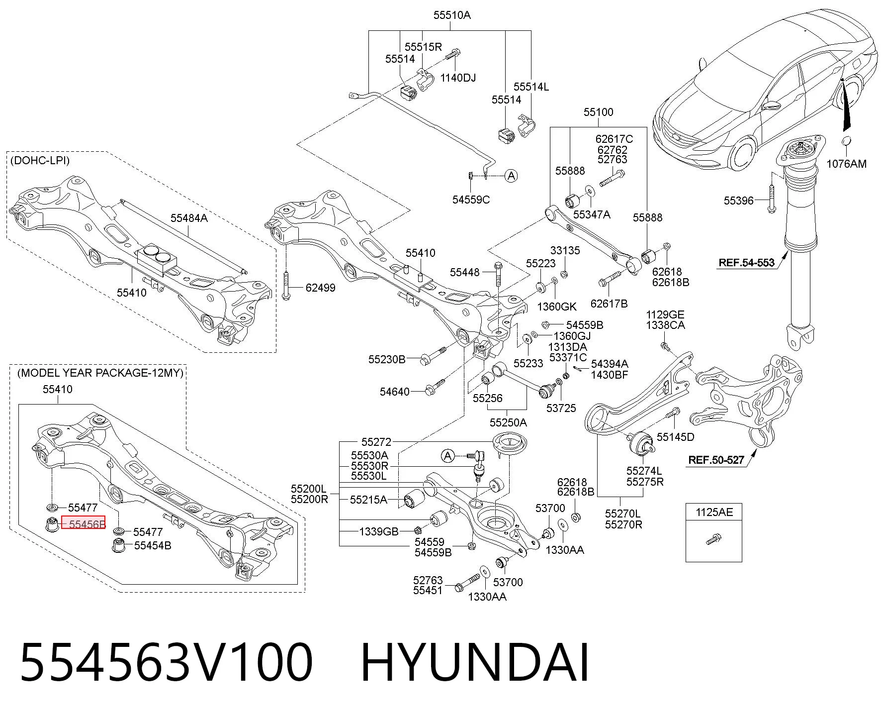 554563V100 Hyundai/Kia