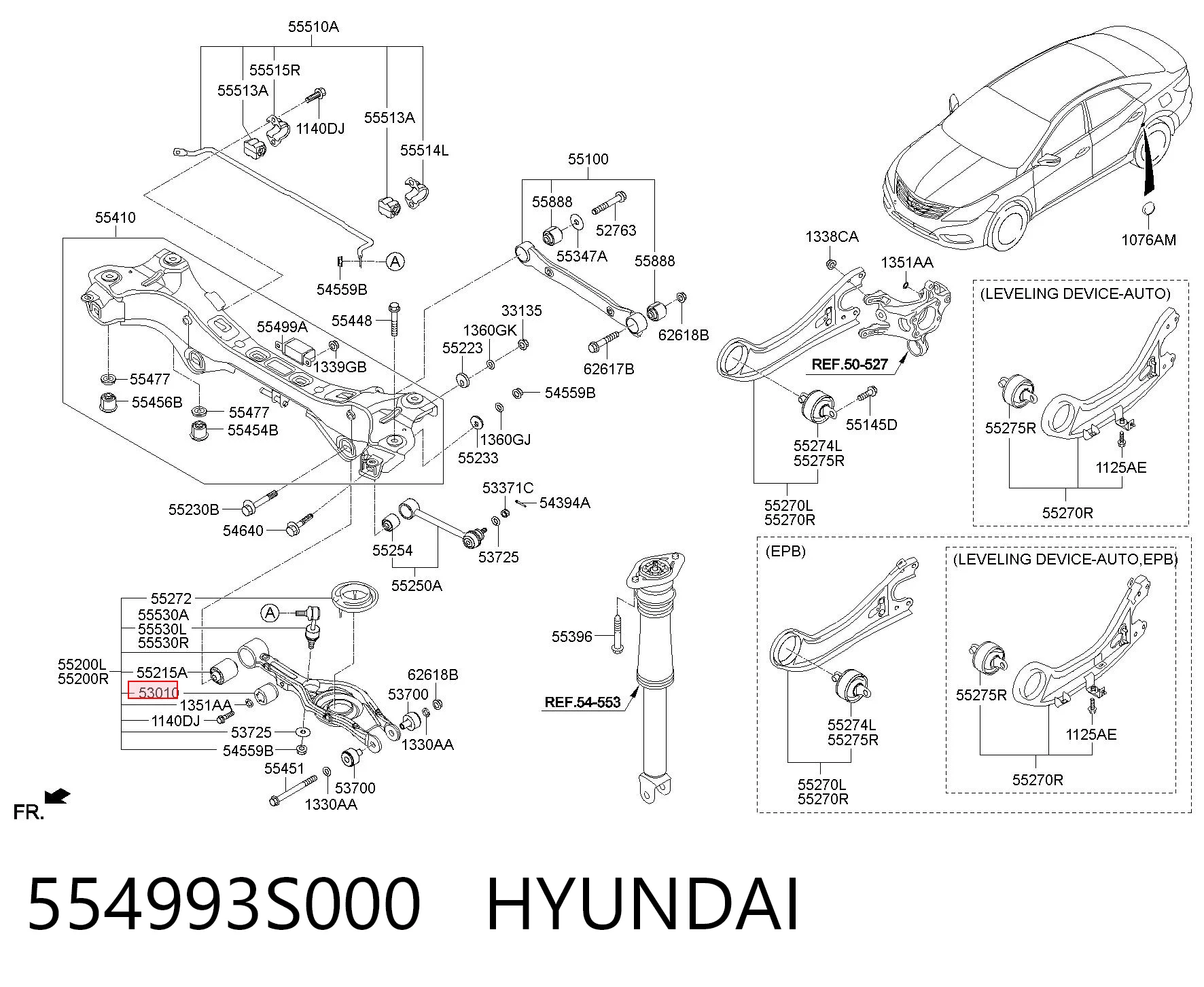 554993S000 Hyundai/Kia
