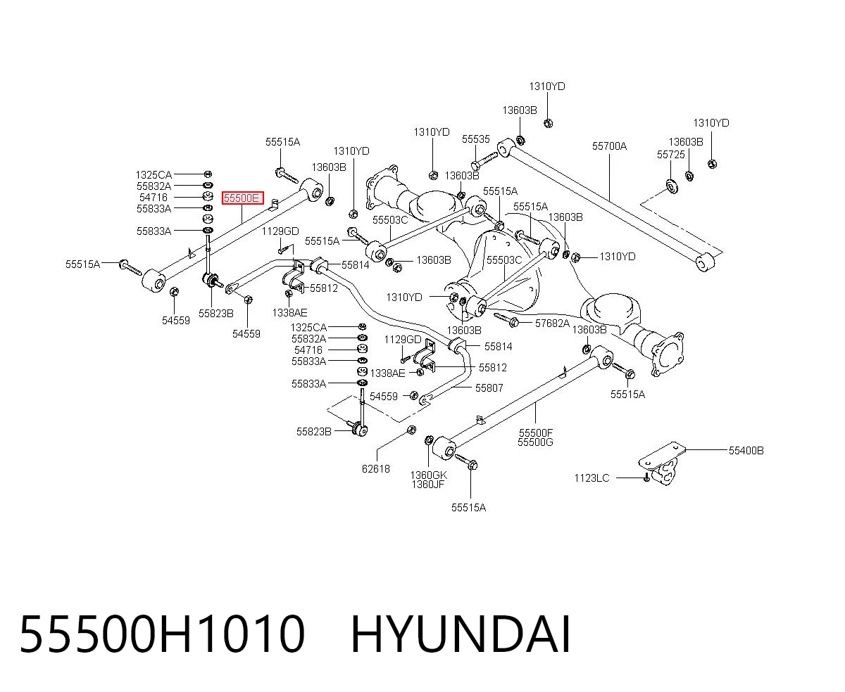 55500H1010 Hyundai/Kia