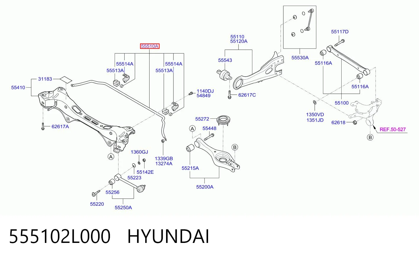 555102L000 Hyundai/Kia
