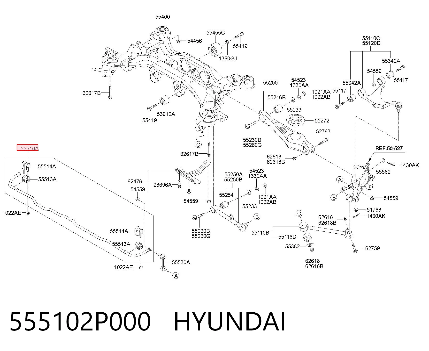 555102P000 Hyundai/Kia