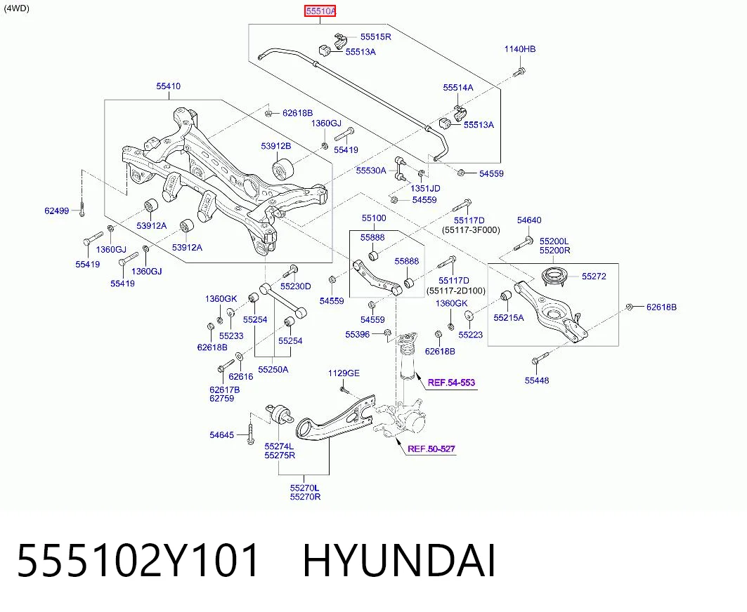 555102Y101 Hyundai/Kia