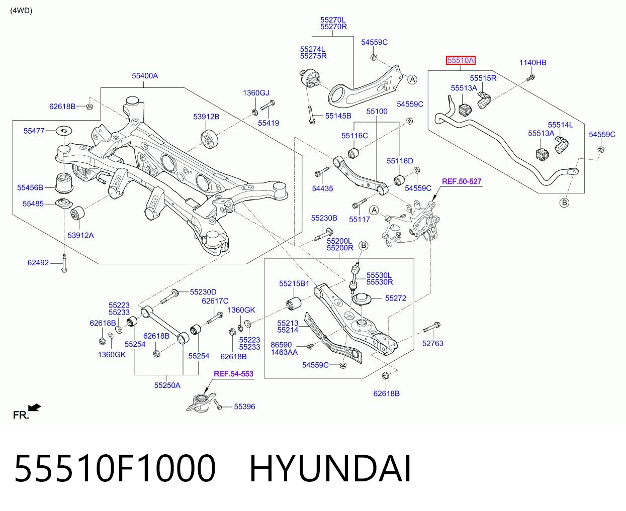 55510F1000 Hyundai/Kia