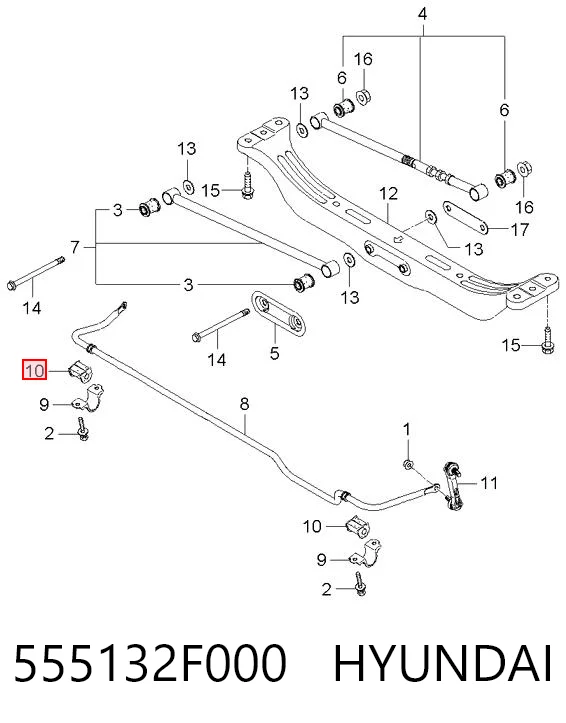 555132F000 Hyundai/Kia