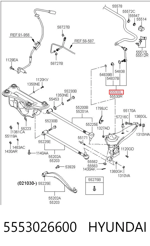 5553026600 Hyundai/Kia