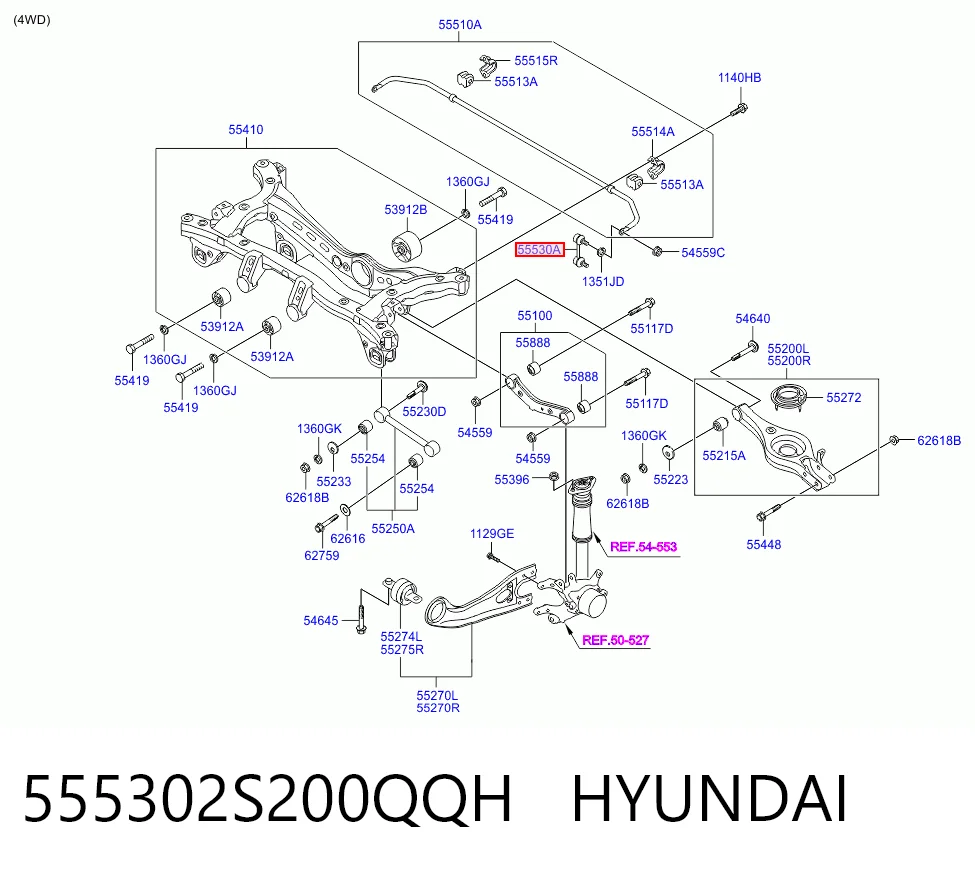555302S200QQH Hyundai/Kia