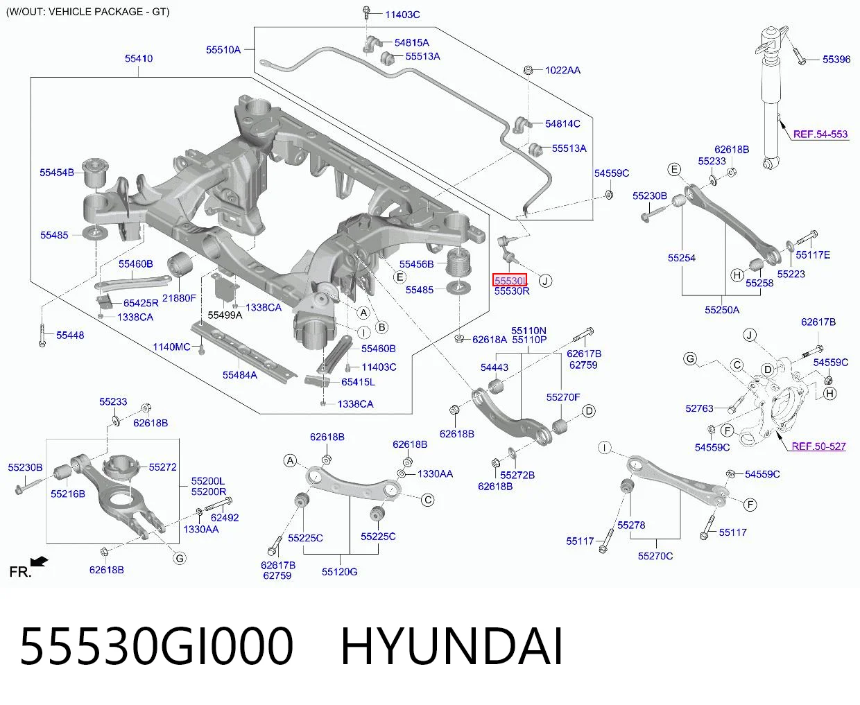 55530GI000 Hyundai/Kia