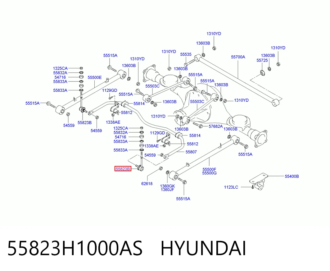 55823H1000AS Hyundai/Kia