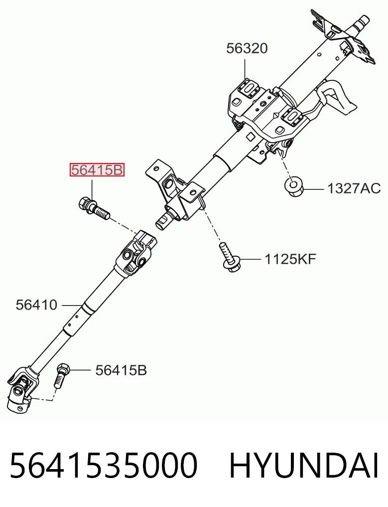5641535000 Hyundai/Kia 