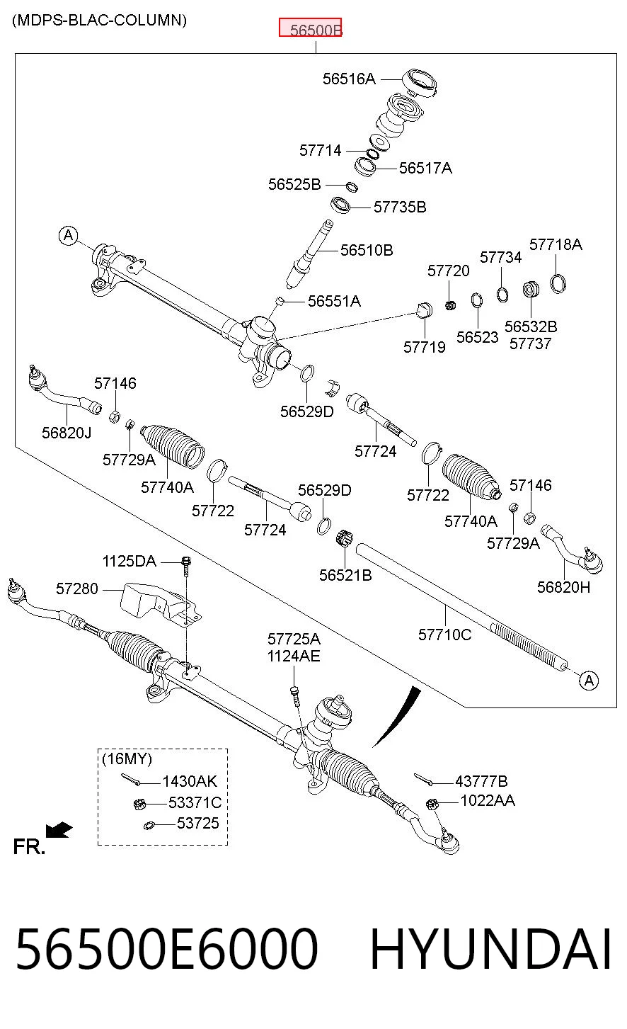 Comprar Cremallera de dirección Hyundai Sonata VII LF