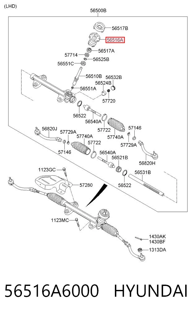 56516A6000 HYUNDAI