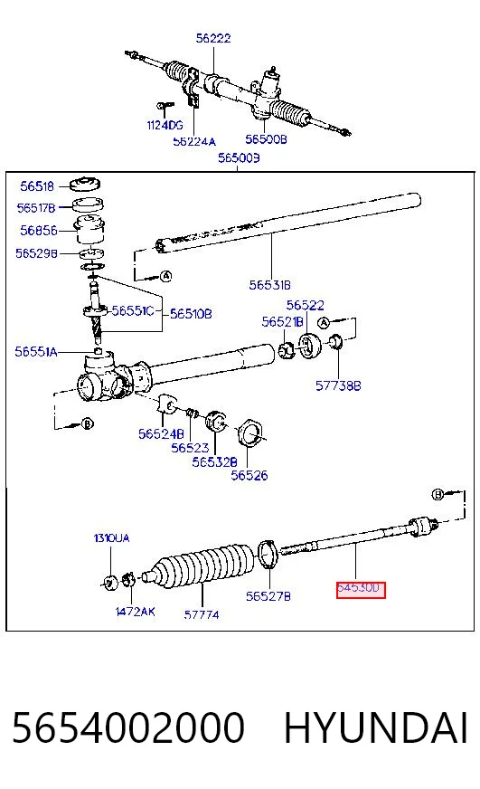 5654002000 Hyundai/Kia