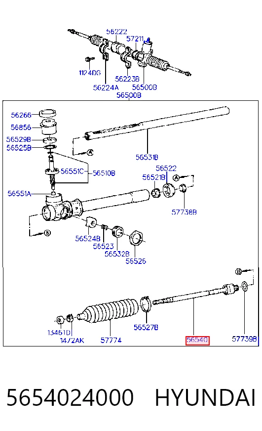 5654024000 Hyundai/Kia
