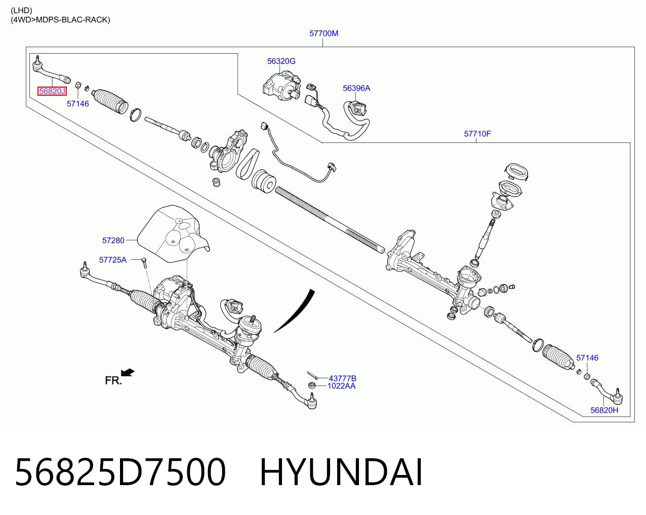 Rótula de barra de acoplamiento Hyundai Sonata VII desde 24,23 €