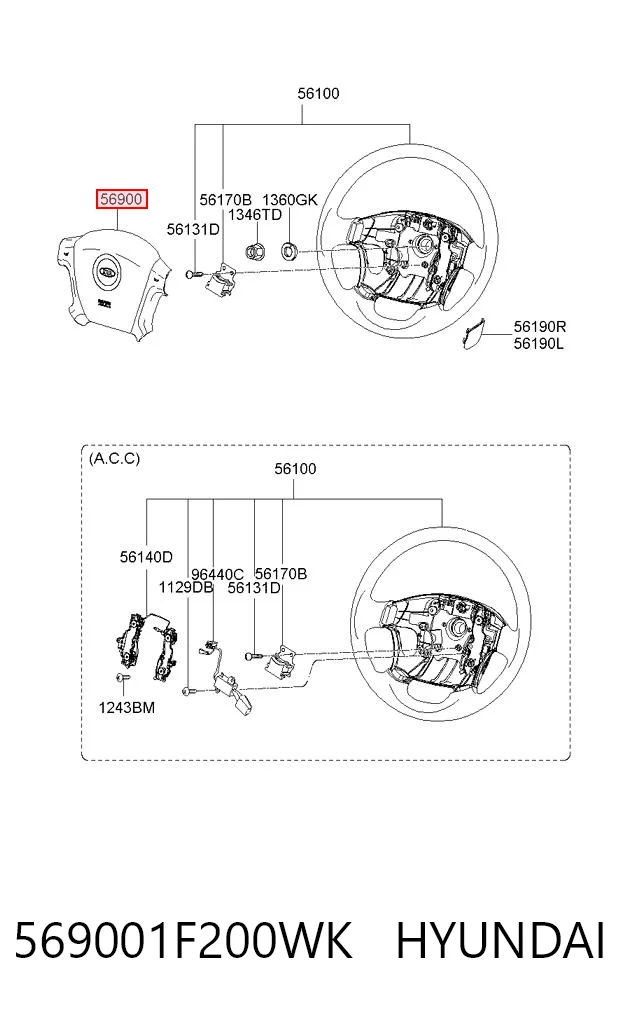 569001F200WK Hyundai/Kia