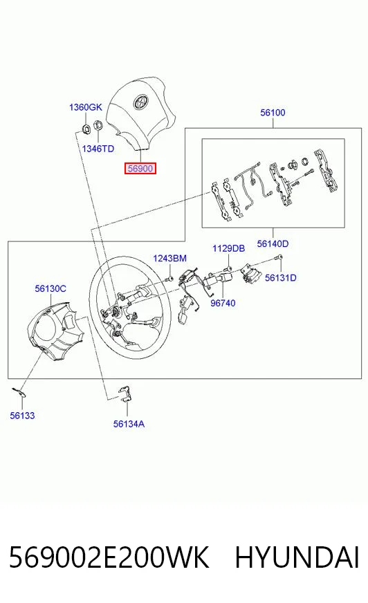 569002E200WK Hyundai/Kia