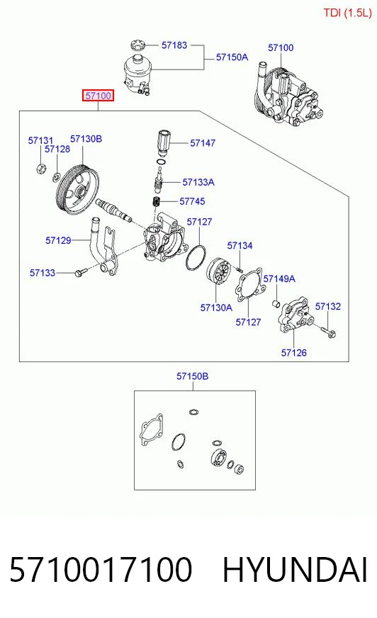 5710017100 Hyundai/Kia