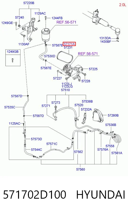 571702D100 Hyundai/Kia