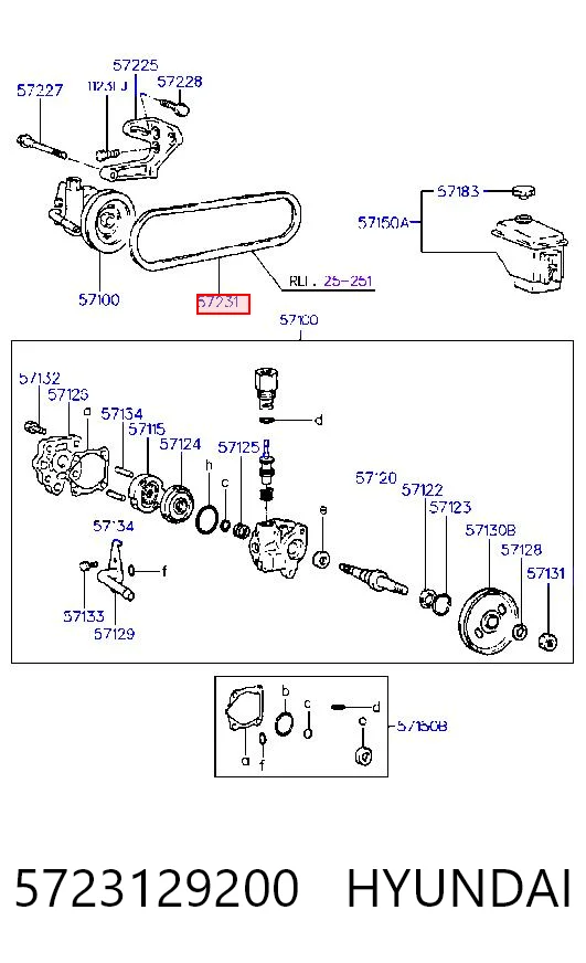 5723129200 Hyundai/Kia