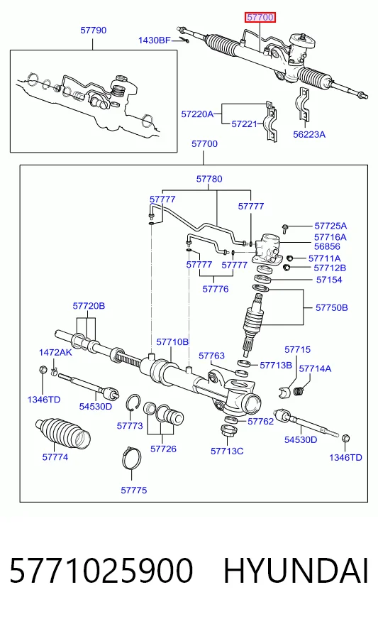 5771025900 Hyundai/Kia