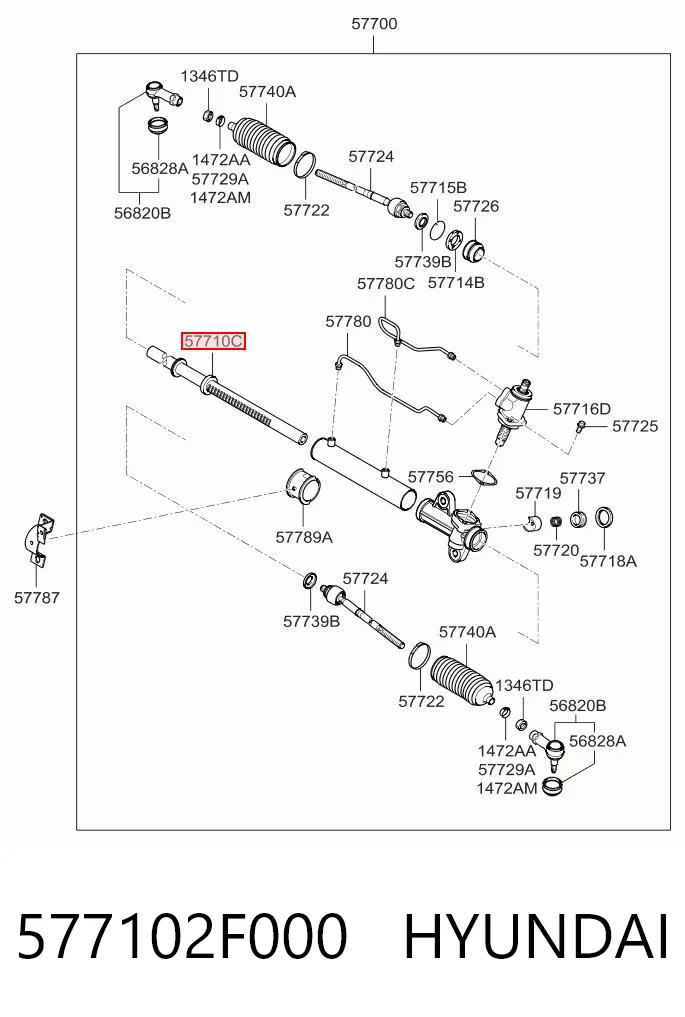 577102F000 Hyundai/Kia