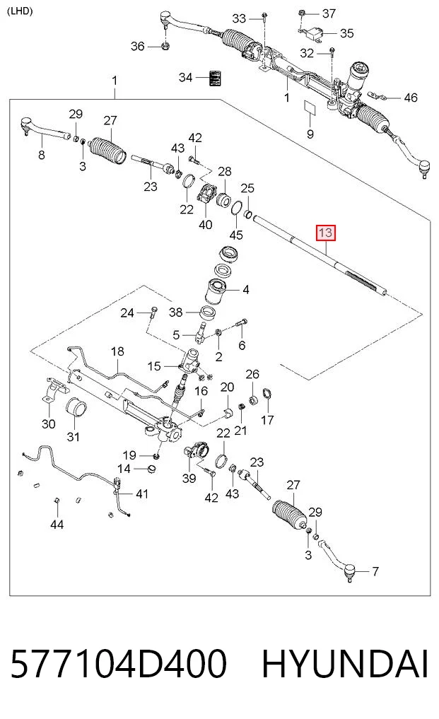 577104D400 Hyundai/Kia