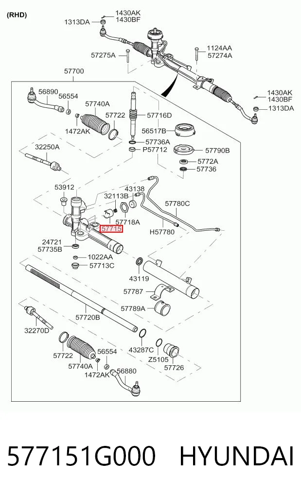 577151G000 Hyundai/Kia