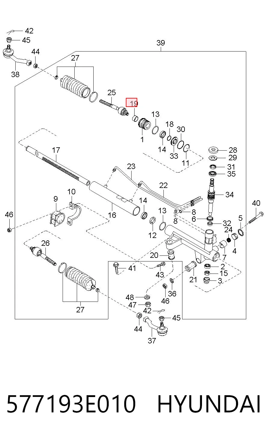 577193E010 Hyundai/Kia