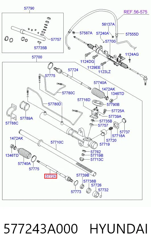 Barra de acoplamiento para Hyundai Sonata Y-3